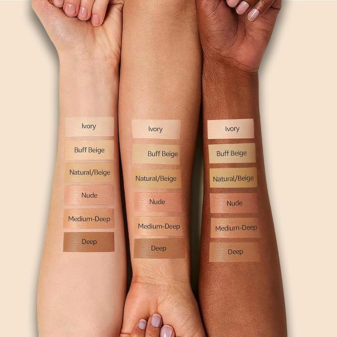 Mushroom Head Air Cushion CC Cream - Oil Control & Moisturizing Concealer Makeup Base, Brighten Long - Lasting Even Color Correcting Concealer Full Coverage for All Skin Types (Medium Deep)