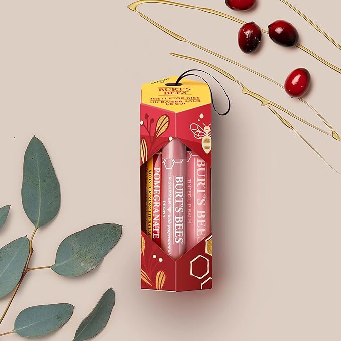 Burt's Bees Mistletoe Kiss Lip Care Pomegranate,