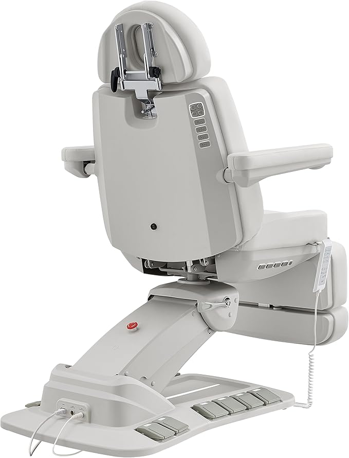 Dir Beauty Spa Medical Treatment Chair 4 Motor Electrical Facial Medical Spa Tables with Rotating Seat Aurora