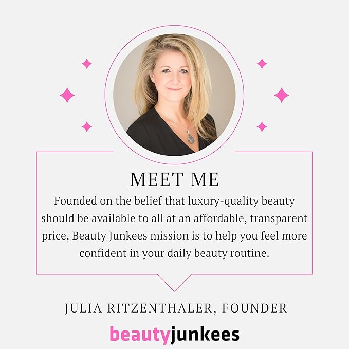 Beauty Junkees Blush Brush Angled for Cheeks - Cream Blush Brush & Bronzer Brush for Liquid, Cream, Powder - Synthetic Bristles, No Shedding