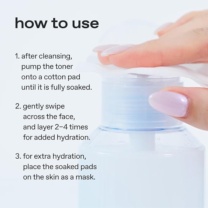 glow lemon vitamin toner | hydrating with hyaluronic acid | mild exfoliation | jeju lemon water for refreshing deep‑moisture | highly absorbent formula | cruelty‑free | 10 fl oz