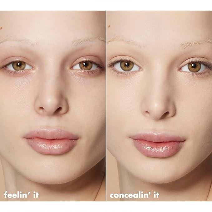 e.l.f. Hydrating Camo Concealer, Covers Blemishes & Under-Eye Circles, Full-Coverage & Delivers A Satin Finish, Vegan & Cruelty-Free, Light Ivory