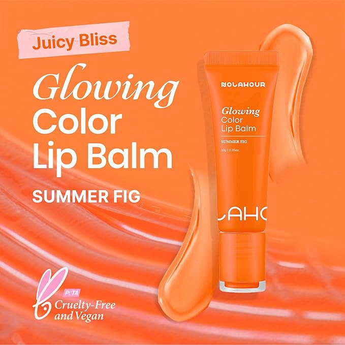 Glowing Color Lip Balm 0.35 Oz| Fig