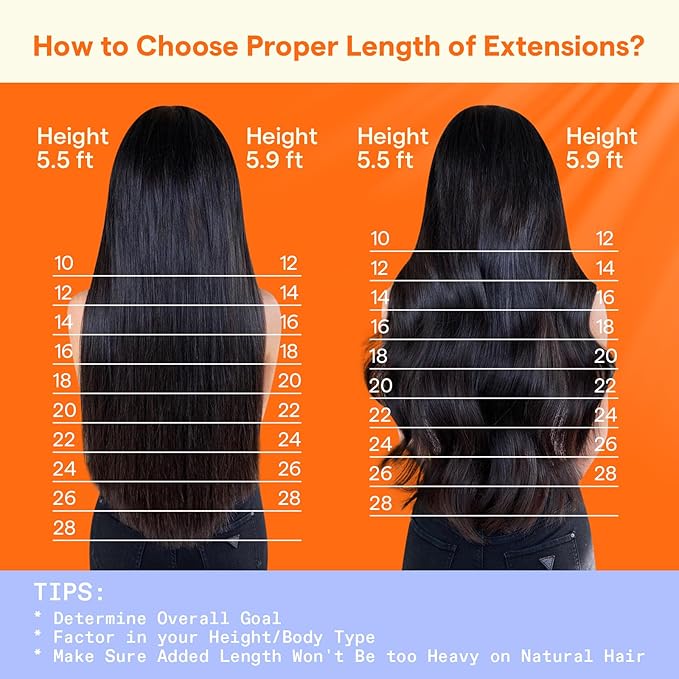 Full Shine Black Human Hair Clip in Extensions Straight Clip in Remy Extensions Jet Black Hair Extensions Clip ins Seamless Thick Ends 14 Inch 120 G 7 Pcs