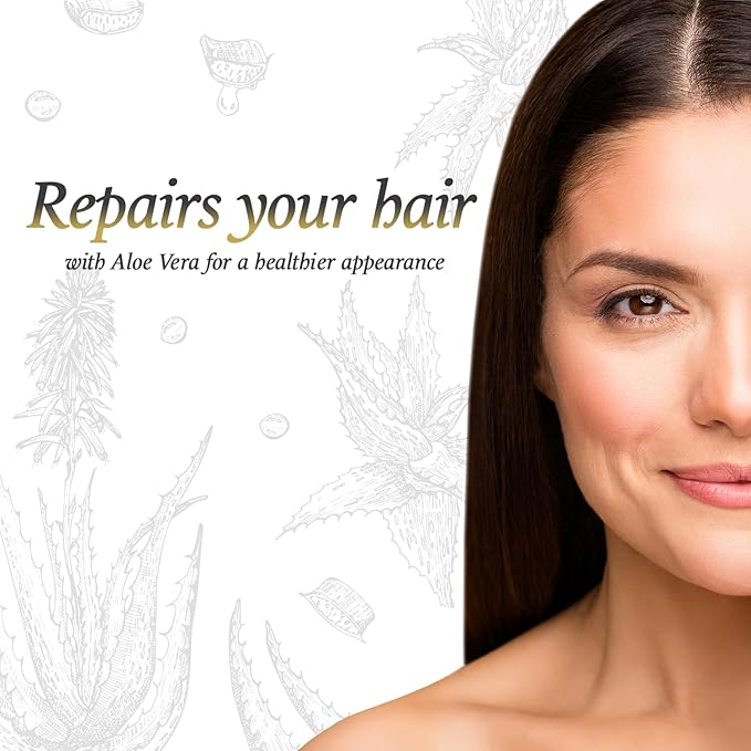 Tio Nacho Aloe Vera Deep Repair Shampoo, Organic Aloe Vera and Royal Jelly for Hair Repair and Protection, with Vegetable Keratin for Strength and Shine, Paraben, Salt, Silicone-Free, 14 Oz (3 Pack)