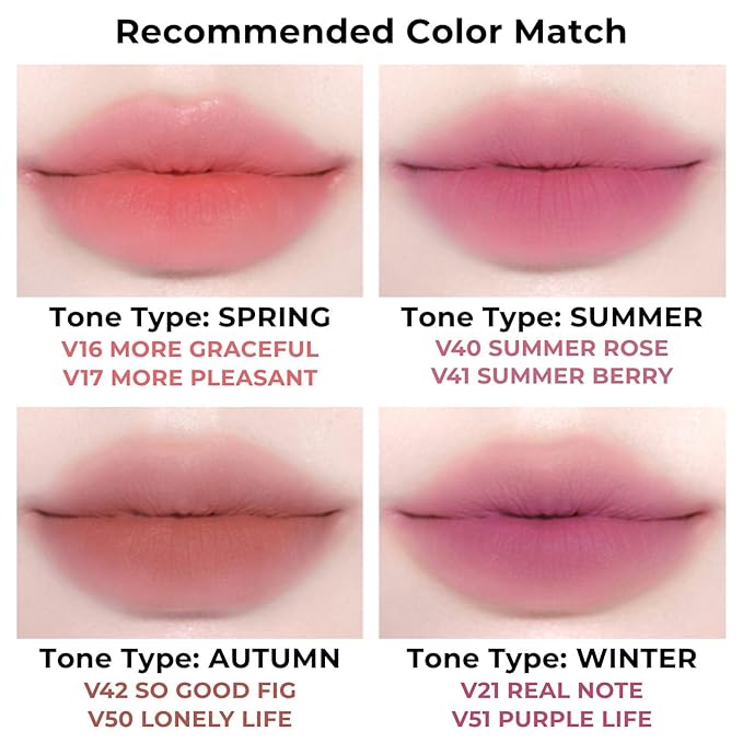 BBIA Last Velvet Tint NEW - Soft Creamy Matte Finish Lip Stain, Blur Effect & Velvety Texture, Long-Lasting, High Pigment, Non-Drying, Vegan, Korean Lip Makeup (V43 SO GOOD PLUM, Pack of 1)