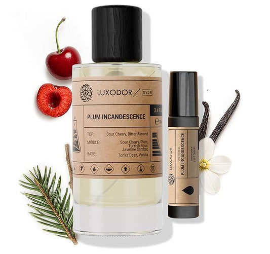 Plum Incandescence - Eau de Parfum - Inspired by T.F Lost Cherry - Unisex Fragrance Long-lasting 3.4 fl. oz (100ml)