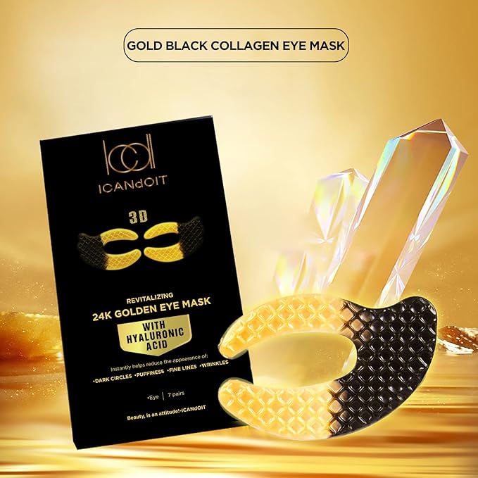 Icandoit 24k gold eye mask