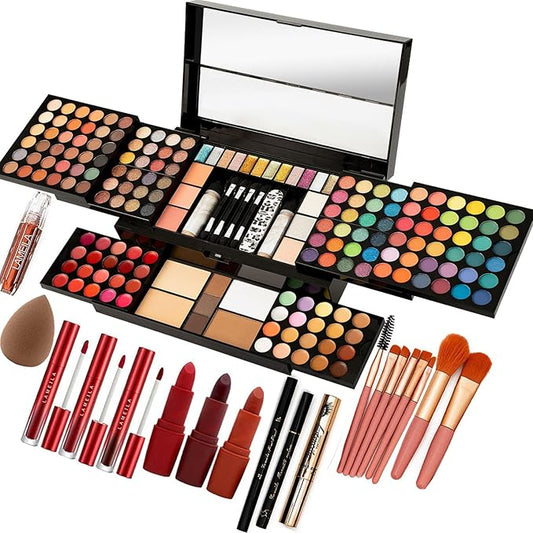 M 187 Colors Professional Makeup Palette - All-in-One