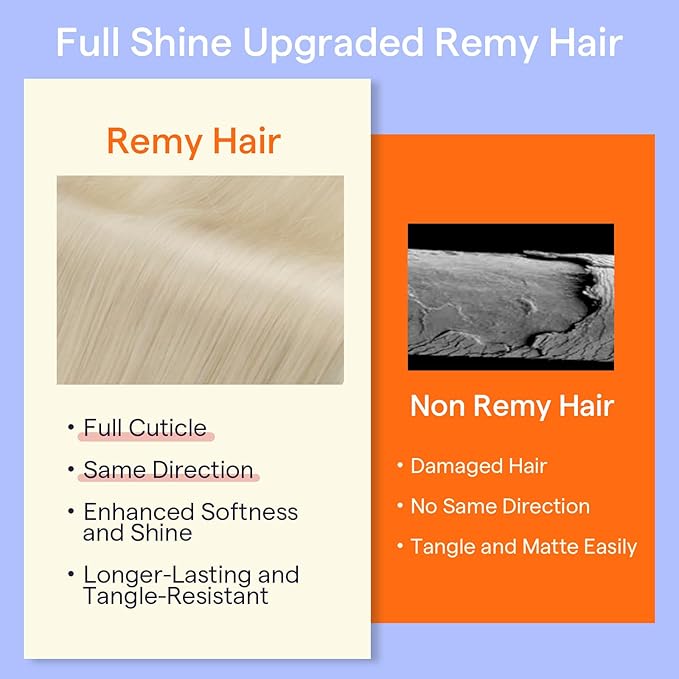 Full Shine Hair Extensions Clip ins Blonde for Fine Thinning Hair Clip in Hair Extensions Blonde for Quinceanera 22 Inch 7 Pcs 120 G