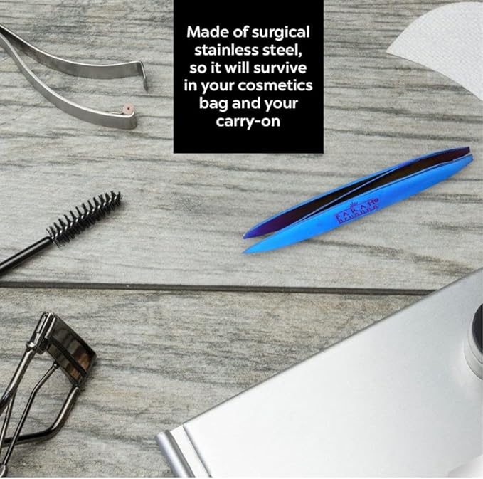 F.A.R.A.H. Z-Tweeze Dual Ended Tweezers (Electric Blue)