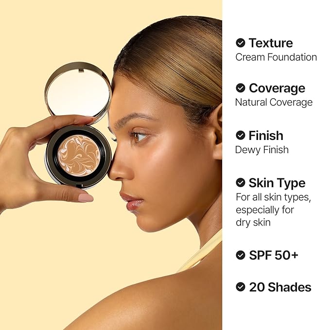 [NEW] AGE20'S Signature Essence Pact | 13C PORCELAIN | Vegan Korean Cushion Foundation | Pack of 1 | Cream Foundation, Dewy & Glow Finish, Natural Coverage, SPF 50+