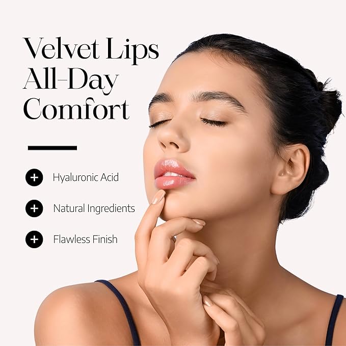 Radiant Professional Advanced Care Lipstick - Ultra Nourishing, Moisturizing Long Lasting Matte Lipstick With Vitamin E- UVA UVB Filters - VELVET (29 Cranberry)