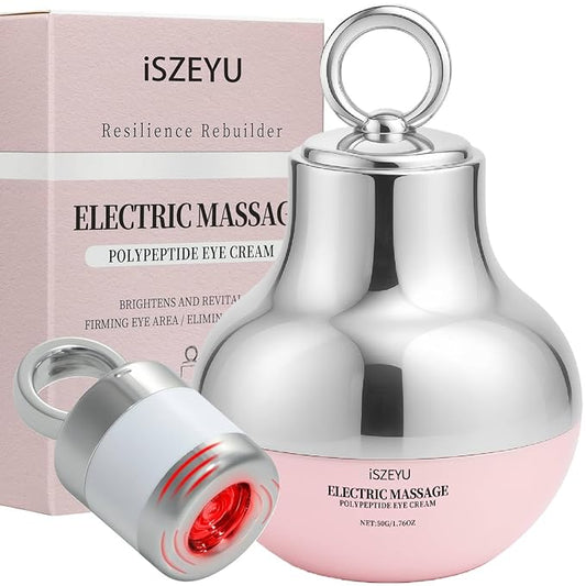 Pro Xylane Electric Massage Eye Cream with Red Light Applicator Therapy, Polypeptide Vibrating Firming or Anti Wrinkle