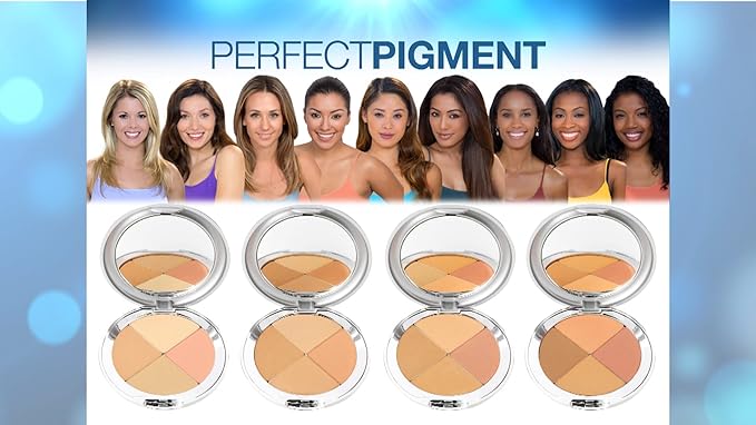 Christina Cosmetics Perfect Pigment 1: FULL SIZE 7 PIECE KIT - For Fair, Light or Medium complexions