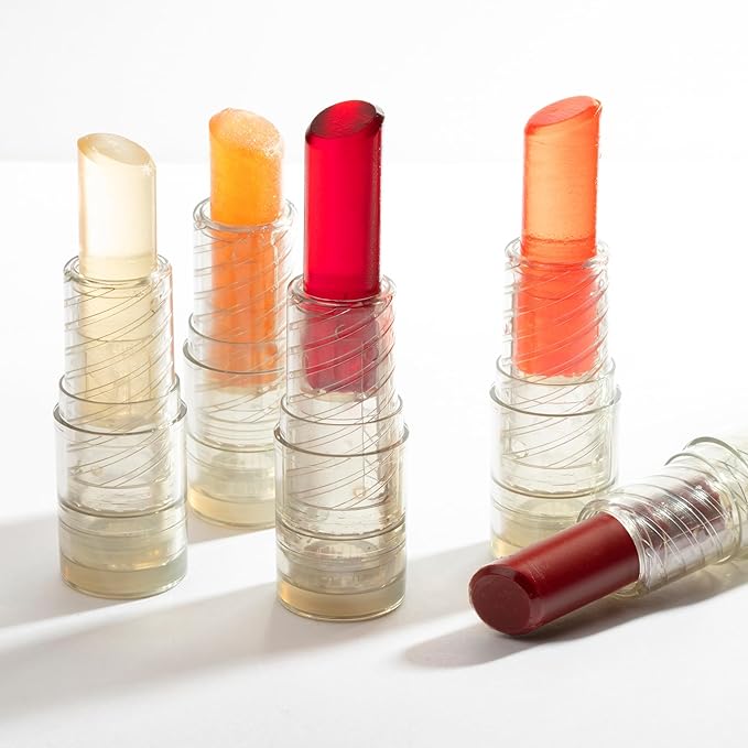 Pacifica Lipstick Oil – Glow Stick Lip Tint Oil - Hydrating Tinted Lip Balm with Vitamin E for Moisturized Lips, Sheer Tint & Natural Gloss, Vegan & Cruelty-Free, 0.14 oz (Pale Sunset)