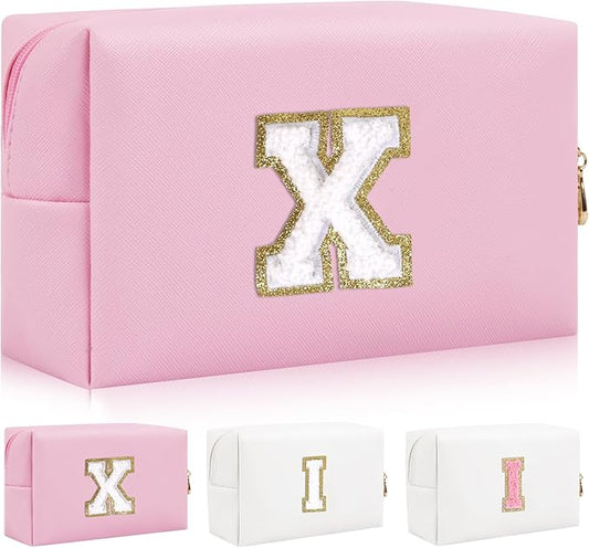 Personalized initial letter patch makeup