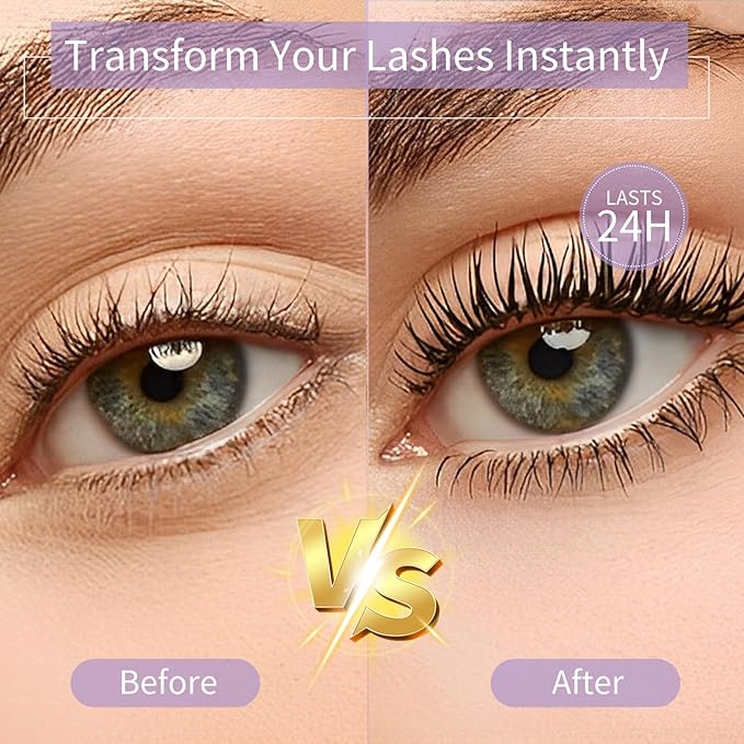 Heated Eyelash Curlers, Rechargeable Electric Eyelash Curler with Dual-Arc Design & 2 Adjustable Temperature - Safe Gentle Heated Lash Curler for Natural Curl Perfect Fit for Women BAI75