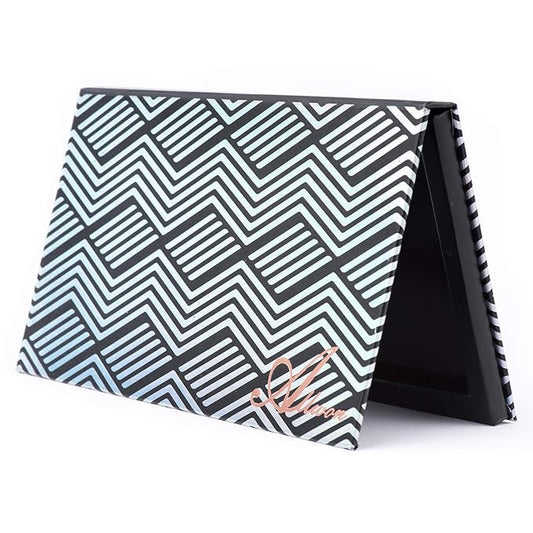 Magnetic Palette Black Empty Makeup Palette with Mirror