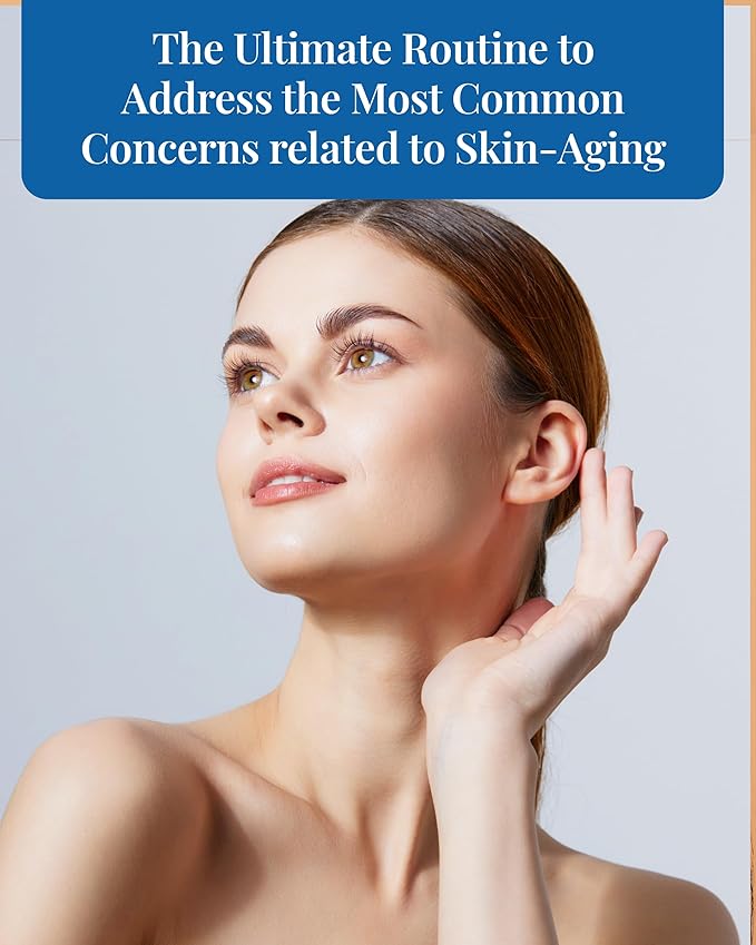 Dr. Belmeur Total Youth Biome (Skincare Set, 12.2fl oz) - Premium Total Age-Defying Toner + Emulsion Set for Wrinkles, Elasticity, Hydration & Skin Tone. Korean Skin Care by LG Beauty. Collagen,