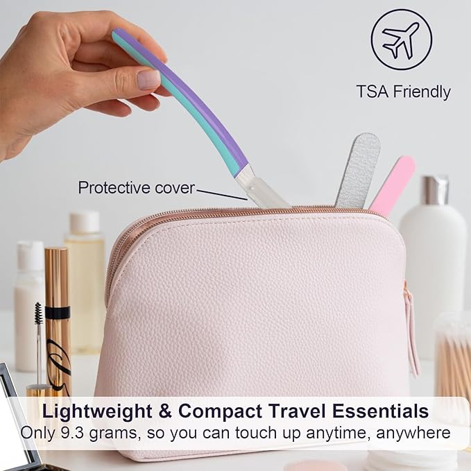 Face Razors for Women, Dermaplane Razor for Women Face, Eyebrow Razor, Dermaplaning Tool, Skin Safe Microblades, Peach Fuzz Remover, Skin Care Tool, Travel Essentials, (12ct, Wisteria)