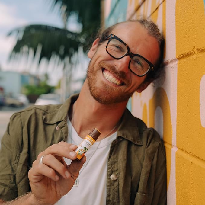 Badger - Cocoa Butter Lip Balm, oz