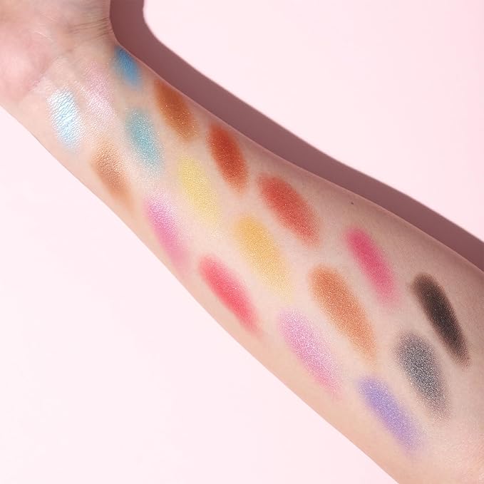 All in One Makeup Kit for Women Full Kit - 24 Eyeshadow, 4 Lipsticks, 2 Blushers, 1 Powder, 2 Eyebrow Powder, 1 Mirror, 2 Double Ended Brush, Makeup Gift Set for Teen Girls Women Beginner and Pros