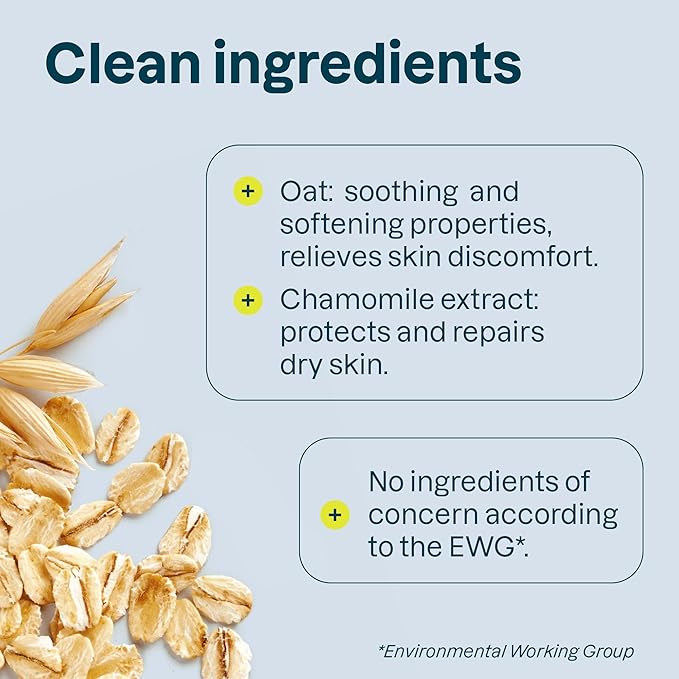 ATTITUDE Hand Soap for Sensitive Skin with Oat, EWG Verified, Dermatologically Tested, Vegan, Sweet Jasmine Scent, 16 Fl Oz