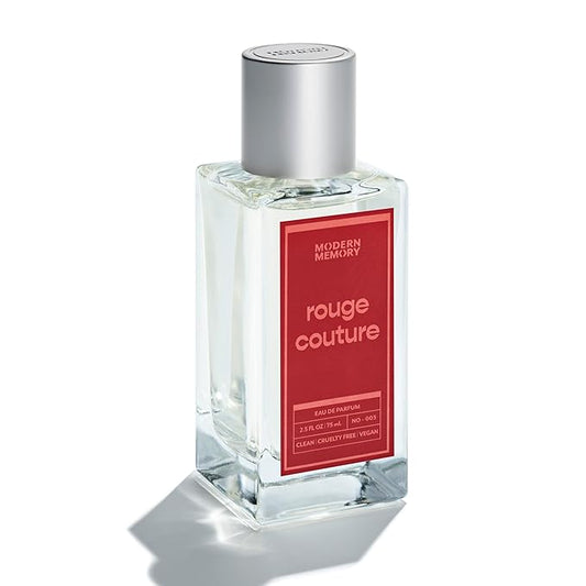 Modern Memory Rouge Couture Eau de Parfum for Women, 2.5 fl oz - Notes of Raspberry, Jasmine, & Golden Saffron