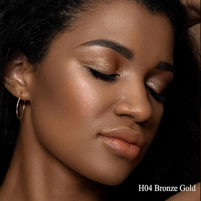 Dewy Highlighter Makeup, Highlighter Makeup Stick for Face Glod /0.53fl.Oz 15g