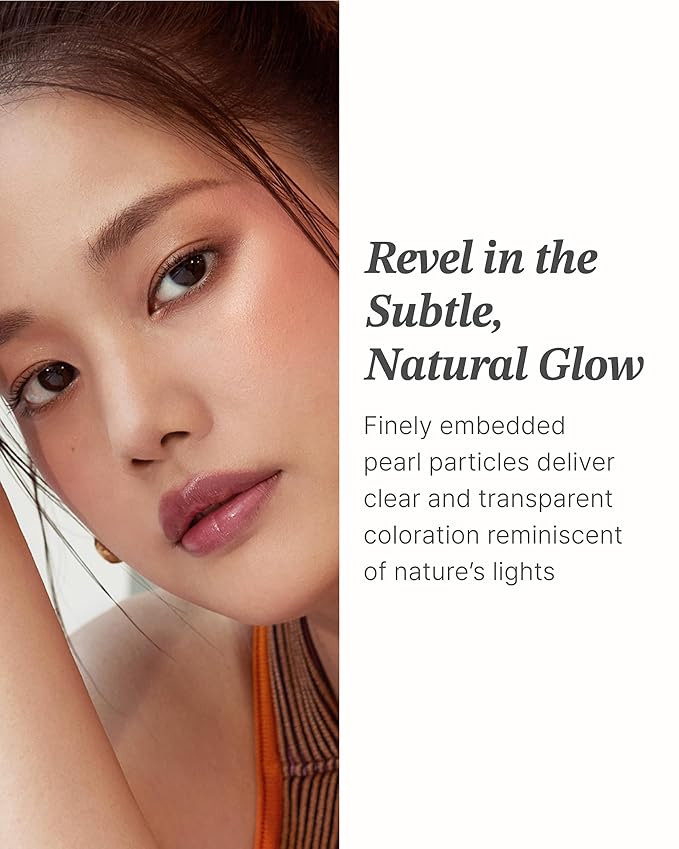 Glint Baked Blush (Burnt Sienna, 0.08oz) - Long-Lasting, All-Day Face Blush Powder for a Natural Look. Korean Skin Care, Korean Makeup. Blendable Color for Eyes, Cheeks & Body.