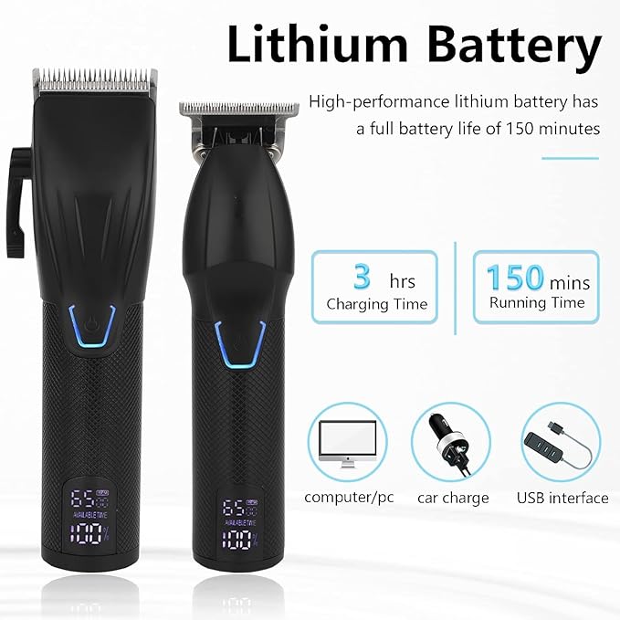 AMULISS Professional Hair Clippers and