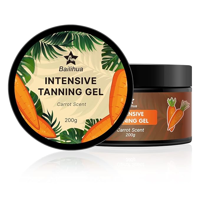 Tanning Gel Accelerator Sunbed Gel Carrot Scent