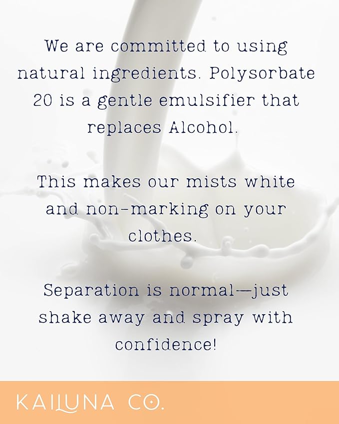 Brazilian Summer Natural Hair & Body Mist Spray Inspired by Bum Bum, Pure Essential and Fragrance Oils, Alcohol-Free, Handmade in California, 0.5Fl Oz