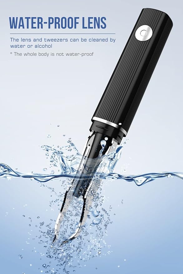 Hair Removal Tweezer with 1080p Camera, Ultimate Precision: Tweezer with Camera - Perfect for Delicate Tasks! - - Ear Hair Eyebrow Tweezer