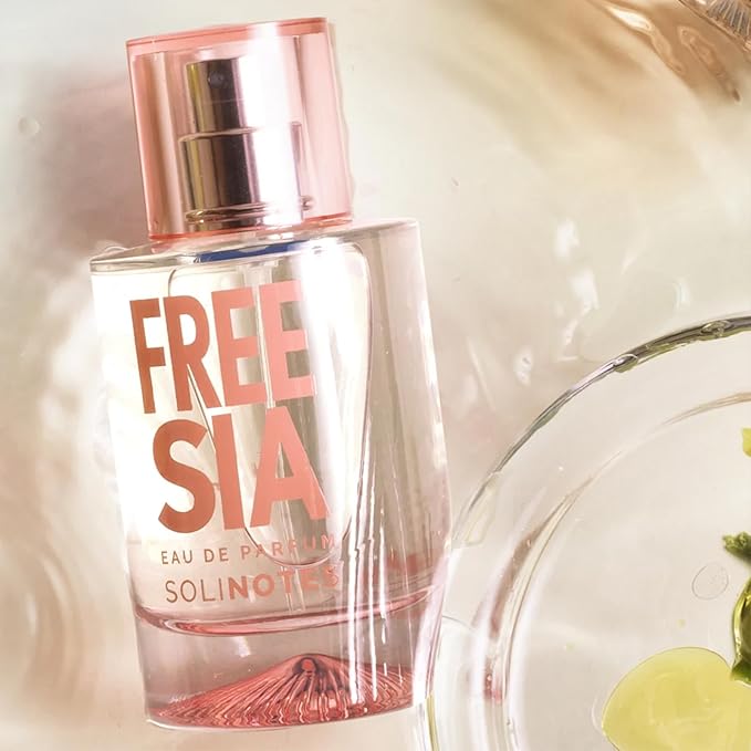 SOLINOTES Freesia Perfume for Women - Eau De Parfum | Delicate Floral and Soothing Scent - Made in France - Vegan - 1.7 fl.oz