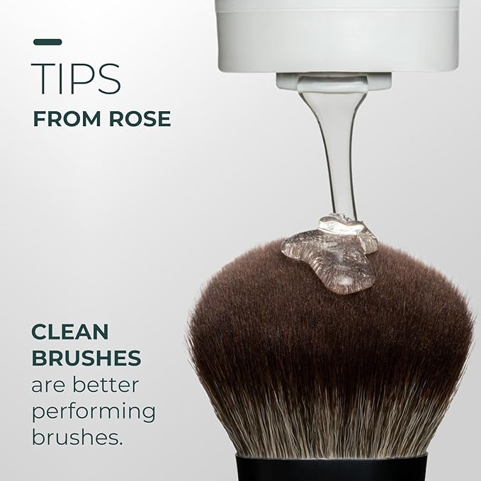 Rose and Ben Beauty Everyday Brush Cleanser and Cleansing Palm Pad