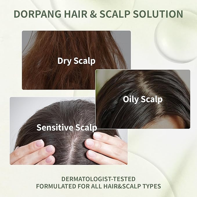 Hair Growth Serum, Women's Anti-Hair Loss Scalp Treatment, Helps with Severe Signs of Thinning, Non-Greasy, No-Rinse, Cruelty-Free, Vegan.