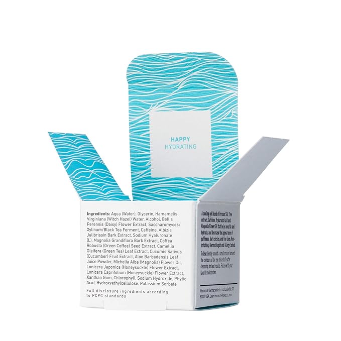 MyChelle Dermaceuticals Ultra Hyaluronic Eye Gel (0.45 Fl Oz) - Rich Hydration for Dry Skin with Vegan Hyaluronic Acid, Help Plump Skin and Help Reduce Appearance of Fine Lines and Wrinkles