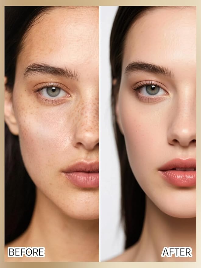 Catkin Phoenix Cushion Foundation Buildable Coverage Anti-Aging Serum Makeup, Sheer Satin Finish, Refill Included, Light Beige 0.46 Oz x 2, C03 VANILLA