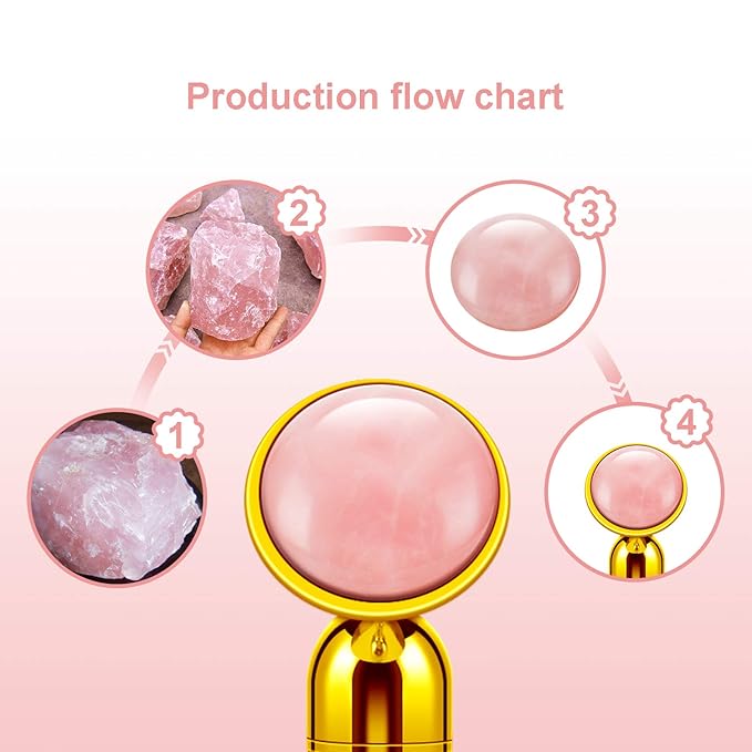 4-in-1 Face Massager Roller 24k Golden Face Roller, Arm Eye Nose Massage for Face Facial Massager Skin Care Tools