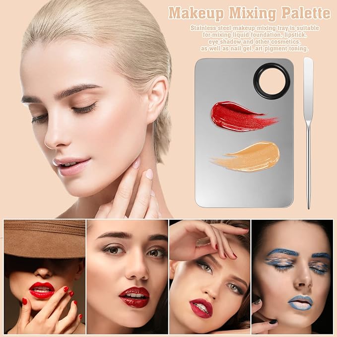 6 in 2 Set Makeup Mixing Palette Mixing