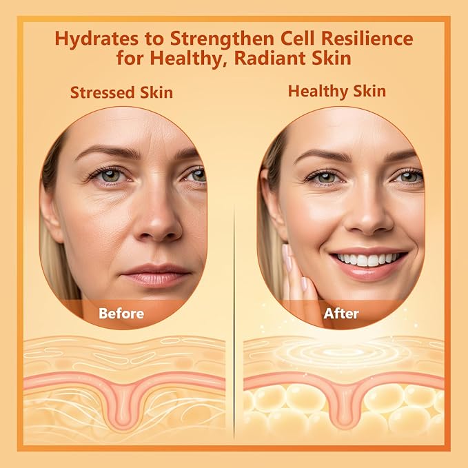 Vitamin C Serum for Face, Anti Aging Vitamin Illuminating Brightening Serum with Niacinamide,Hyaluronic Acid & VE, Skin Care for Evens tone, Dark Spot Corrector, Hydrates, Reduces Wrinkles,1.35Fl Oz