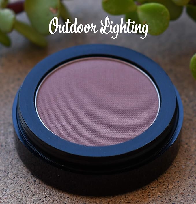 Brazilian Brown Cinnamon Chestnut Bronze Pressed Powder Single Vegan Eyeshadow; Talc, Paraben & Cruelty Free