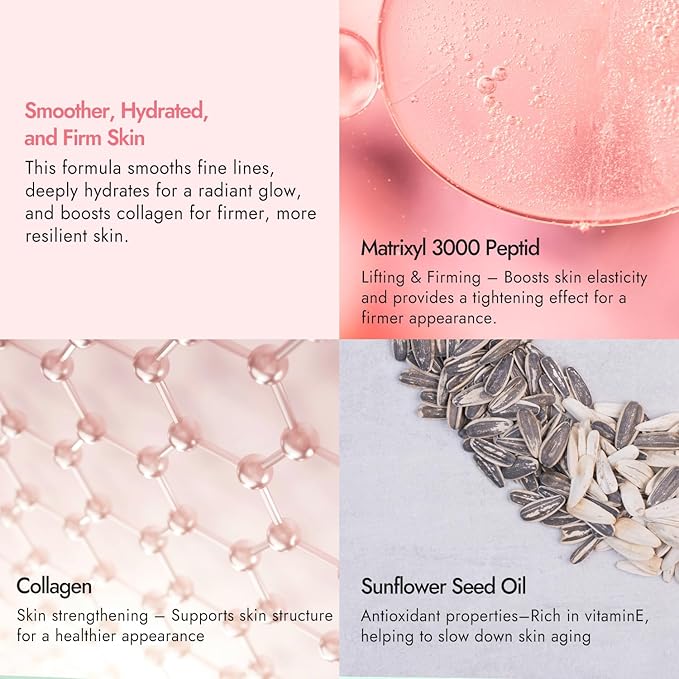 Epielle Complex Niacinamide 10% + Peptides Serum 3 fl.oz, Glowing and Firming Formula for Uneven Tone & Enlarged Pores, Anti-Aging for Face, Korean Skin Care (Collagen + Peptides Serum)