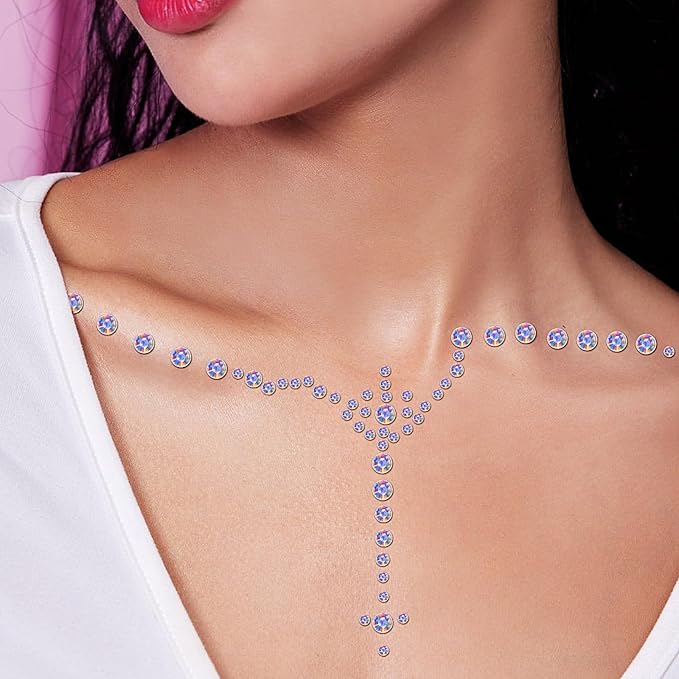 975PCS Gem Stickers Jewels for Crafts Rhinestone Stickers Face Gems Pearls for Makeup stick on Body Crystal Clear Crystal Decals 3/4/5/6MM Hair Nails Craft DIY Decor