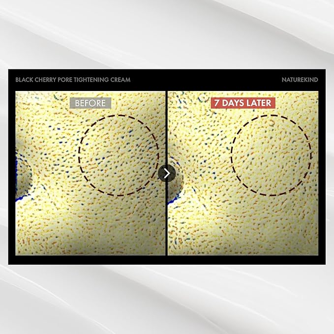 Black Cherry Pore Tightening Cream, Minimize Enlarged Pores with a soft texture, Face Cream, Korean Skin Care Product 100ml, 3.38 fl. oz.