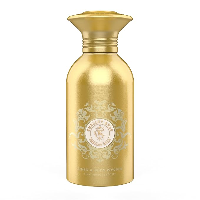 Talc-Free Body Powder for Women for Daily Use and After Bath - Shelley Kyle Signature 365 g (Puff not Included)