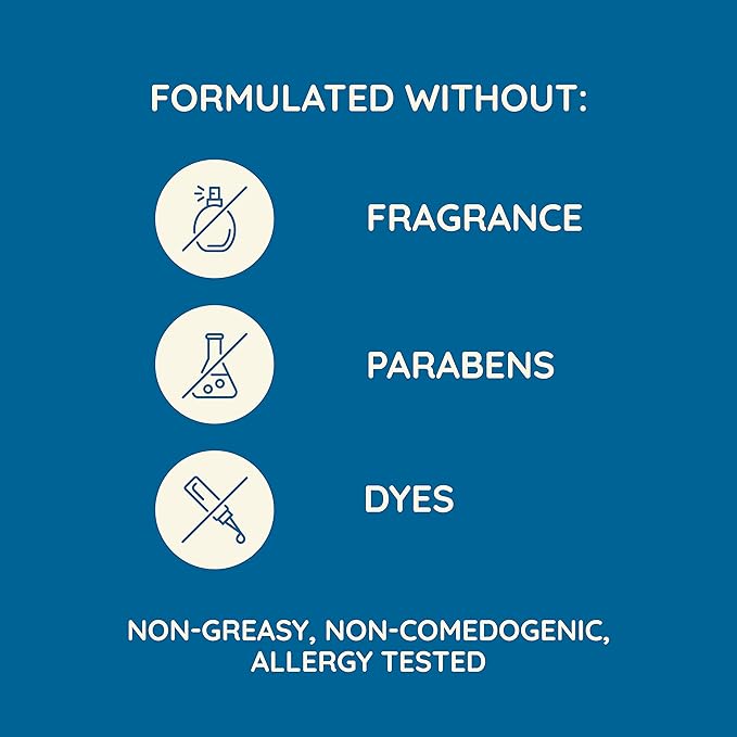 Aveeno Skin Relief Fragrance-Free Moisturizing Lotion for Sensitive Skin, with Natural Shea Butter & Triple Oat Complex, Unscented Therapeutic Body Lotion for Itchy, Extra-Dry Skin, 18 fl. oz