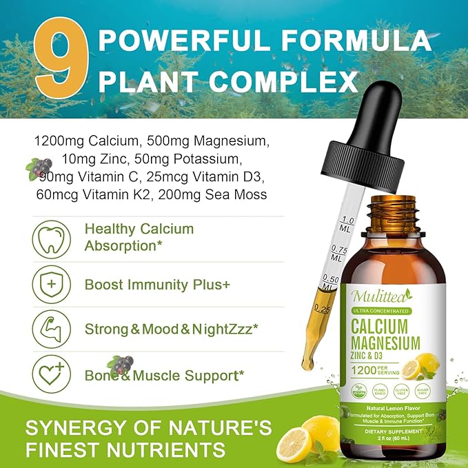 Calcium Magnesium Zinc with Magnesium Glycinate